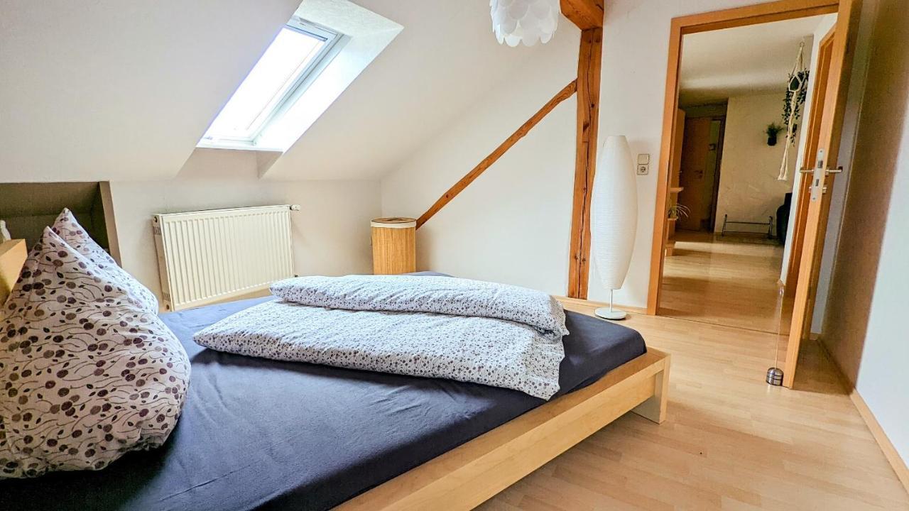 Ferienwohnung Schwalbennest Am Igelsbachsee อับส์แบร์ก ภายนอก รูปภาพ